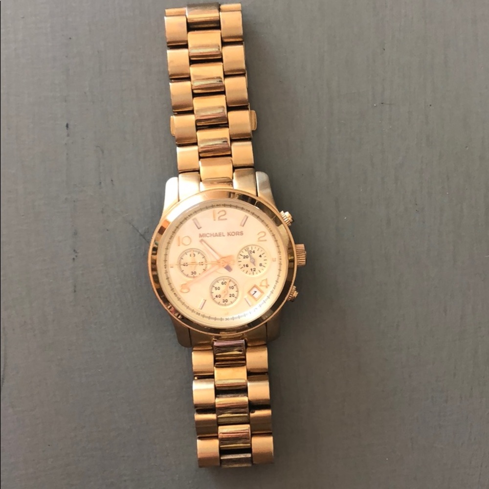 Michael Kors MK5055 Gold Runway Watch